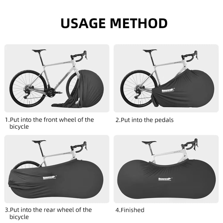Rhinowalk RM266 26-27.5-Inch Mountain Bike 700C Road Bike Elastic Telescopic Loading Bag