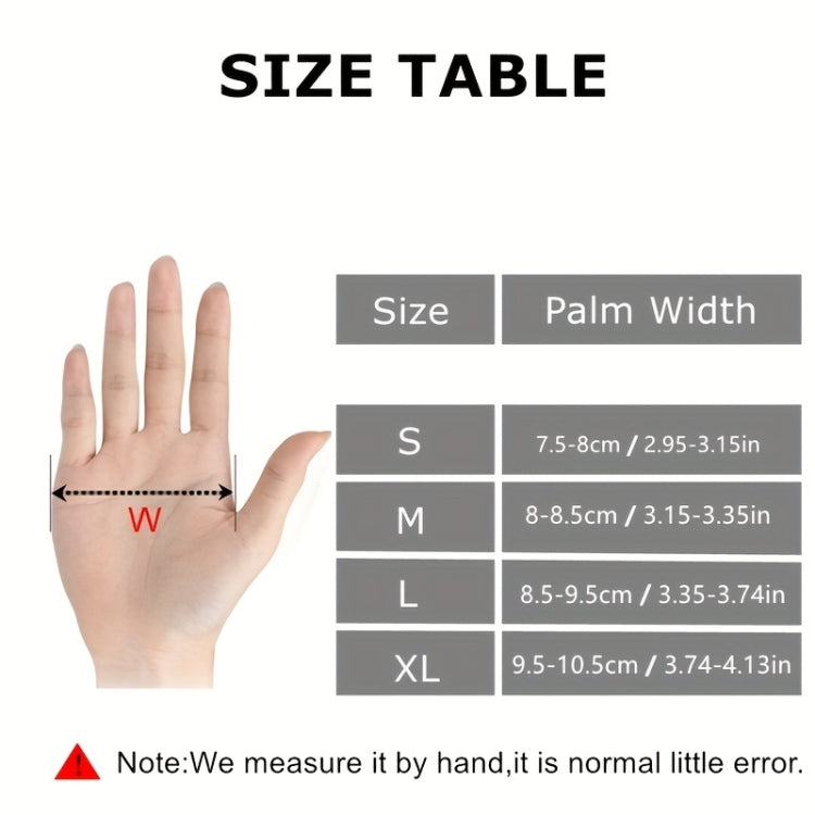 Kyncilor Winter Thermal PU Gloves Touchscreen Windproof Water-Resistant with Anti-Slip Grip, S, M, L, XL