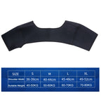 Shoulder Pad Shoulder Warmer Wrap Shock Absorbing Decompression Brace, M, L, XL