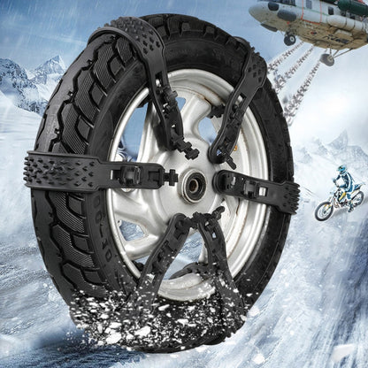 Electrical Bicycle And Motorcycle Winter Snow Tire Anti-Skid Chain