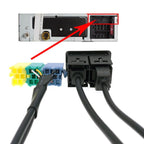 For Hyundai Kia 20 Pin Car CD Changer AUX+USB Audio Cable