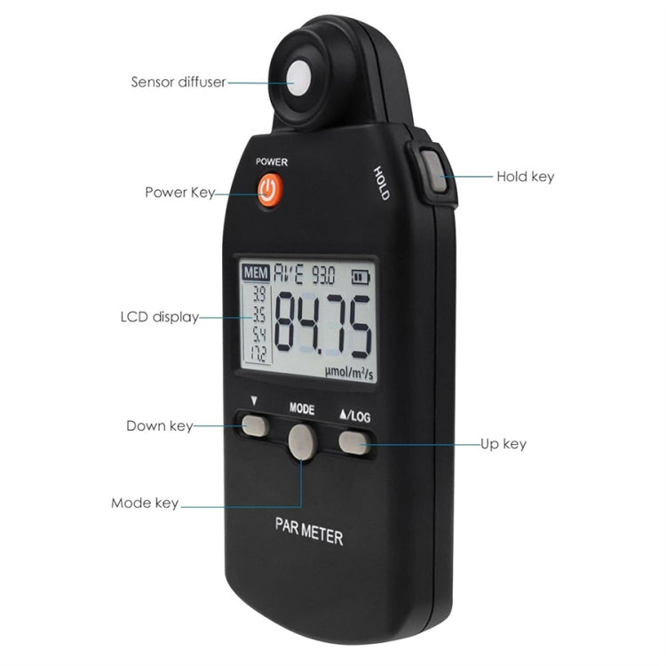 Portable Luminous Flux Visible Light Spectrometer Radiometer