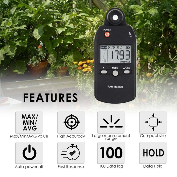 Portable Luminous Flux Visible Light Spectrometer Radiometer