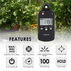 Portable Luminous Flux Visible Light Spectrometer Radiometer