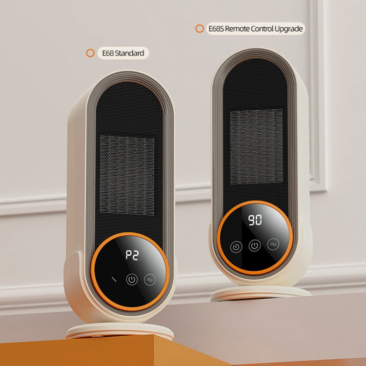 E68 1200W PTC Ceramic Heating Desktop Heater Smart Electric Heater, EU Plug, US Plug, UK Plug