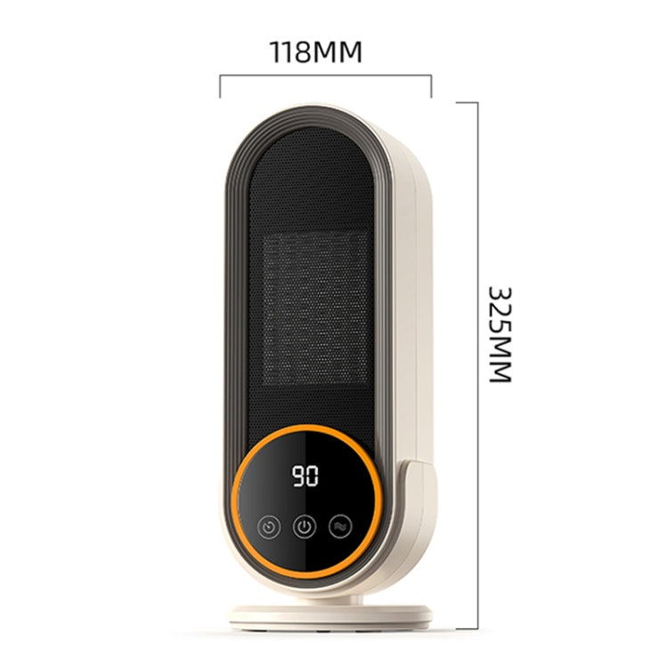 E68 1200W PTC Ceramic Heating Desktop Heater Smart Electric Heater, EU Plug, US Plug, UK Plug