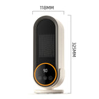 E68 1200W PTC Ceramic Heating Desktop Heater Smart Electric Heater, EU Plug, US Plug, UK Plug