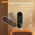 E68S 1200W PTC Ceramic Heating Desktop Smart Electric Heater, EU Plug, US Plug, UK Plug