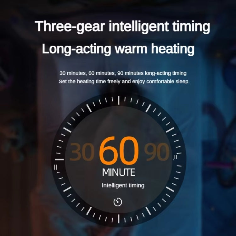 E68S 1200W PTC Ceramic Heating Desktop Smart Electric Heater, EU Plug, US Plug, UK Plug