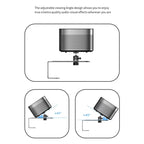 Metal Telescopic Adjustable PTZ Projector Wall Mount Bracket