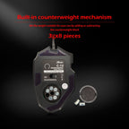 ZELOTES C13 13-keys RGB Lighting Effect Programming Macro Custom Gaming Wired Mouse, C13
