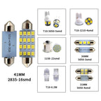 42pcs/Set Car Interior Reading LED Light Combination Set, 42pcs/Set