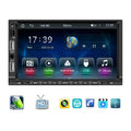 7-inch Double Din Car MP5 Player Support CarPlay/Android Auto/Mirror Link/Bluetooth, Standard Edition, With 4-light Camera, With 12-light Camera, With AHD Camera