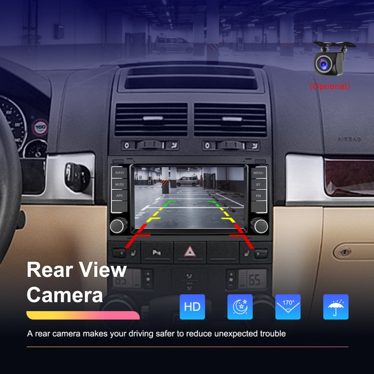 For Volkswagen Touareg 7-Inch Car WiFi Player Android 13 System Support CarPlay/Android Auto, 2+64G Standard Edition, 2+64G With AHD Camera and Mic, 4+64G Standard Edition, 4+64G With AHD Camera and Mic