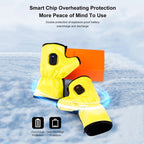 Outdoor Skiing and Motorcycle Cycling USB Charging Geated Gloves
