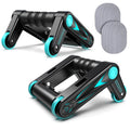 MK5008 Multifunctional Portable Foldable Abdominal Wheel Home Fitness Equipment