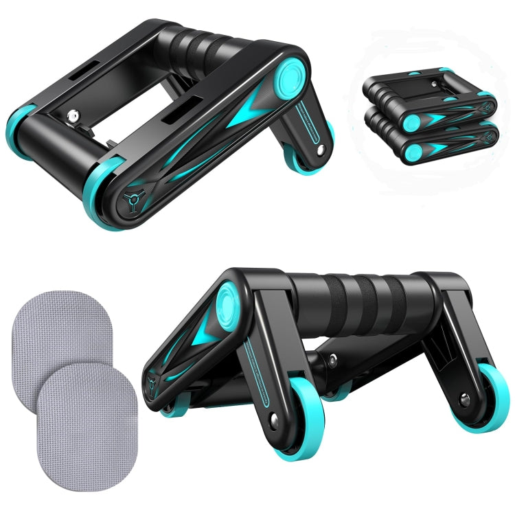 MK5008 Multifunctional Portable Foldable Abdominal Wheel Home Fitness Equipment