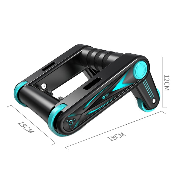 MK5008 Multifunctional Portable Foldable Abdominal Wheel Home Fitness Equipment