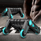 MK5008 Multifunctional Portable Foldable Abdominal Wheel Home Fitness Equipment