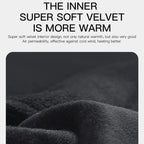 Kyncilor Waterproof Cycling Warm Gloves Two-finger Touch Screen Ultra-soft Velvet Outdoor Gloves, M, L, XL