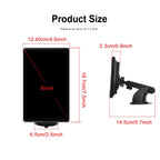 8-inch Car Full Touch Screen Player Supports Horizontal and Vertical CarPlay / Android Auto, Standard, With Camera