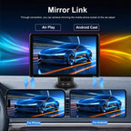 8-inch Car Full Touch Screen Player Supports Horizontal and Vertical CarPlay / Android Auto, Standard, With Camera