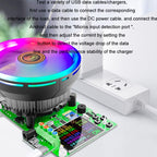 ATORCH Voltage Digitally Controlled Adjustable Constant Current Discharge Load Aging Tester, US Plug