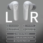 A98 AI Intelligent Translation Wireless Physical Noise Cancellation Bluetooth Earphones