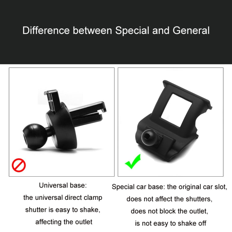For Toyota Car Air Outlet Phone Holder Base, 04-11 Corolla Left Driving, 05-09 Reiz Left Driving, 06-11 Camry Left Driving, 07-11 Tundra Left Driving, 07-13 Corolla Left Driving, 07-17 Land Cruiser For Left & Right, 09-12 RAV4 Left Driving             ...
