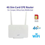 4G CPE Wireless Plug-In Mobile Router Network Cable Mobile WiFi, EU Plug, Eurasian Version, Asian Version