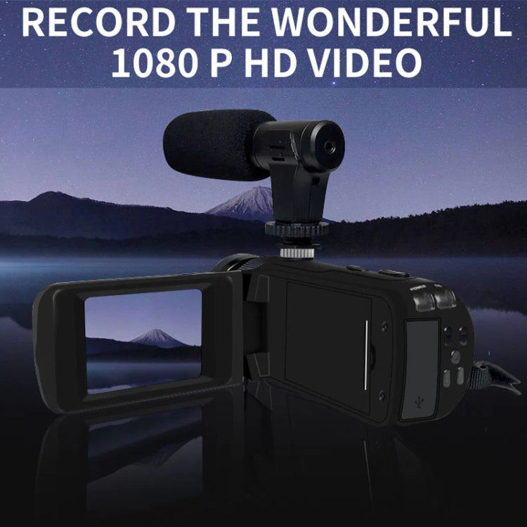 16MP 16X Digital Zoom Vlogging Camera Video Camcorder with 2.4 Inch Flip Screen, Standard US Plug, Standard EU Plug, Standard UK Plug, Standard AU Plug, With Wide Angle & Mic US Plug, With Wide Angle & Mic EU Plug, With Wide Angle & Mic UK Plug        ...