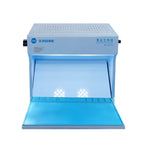 SUNSHINE SS-917C Mobile Phone Screen Repair Dust-free Workbench Green White Light Dual Lamps Dust Display Lamp Operator Bench, US Plug, EU Plug