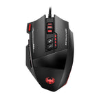 ZELOTES C19 12-Keys Ergonomic Programming Custom Wired Mouse, C19