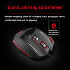 ZELOTES C19 12-Keys Ergonomic Programming Custom Wired Mouse, C19