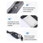 Desktop Live Square Beauty Fill Light, 6-inch Light + Gimbal + Telescopic Tripod, 8-inch Light + Gimbal + Telescopic Tripod