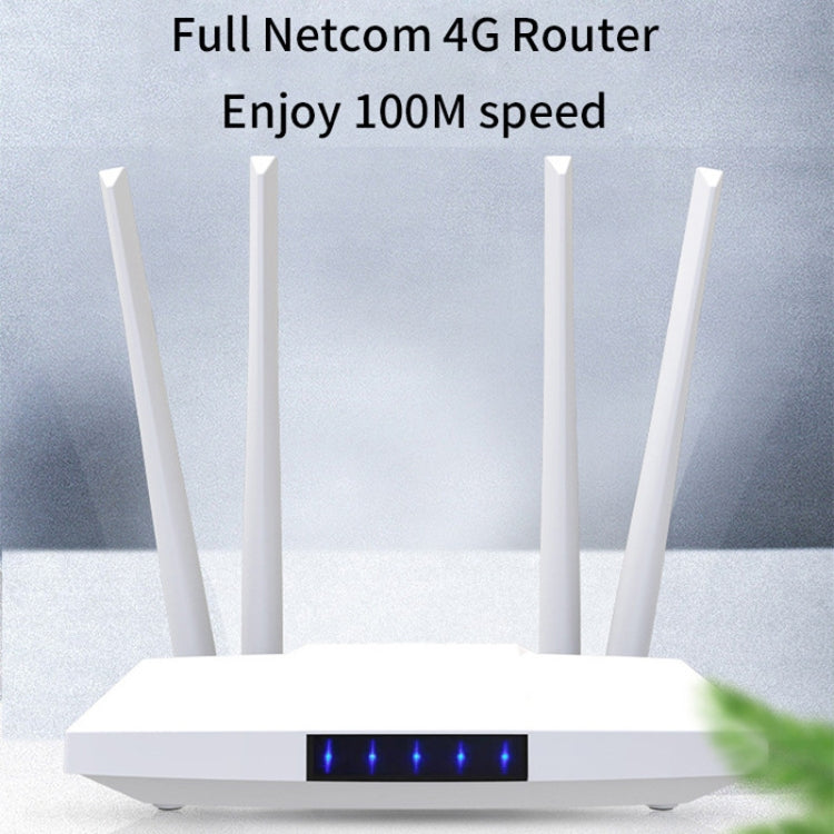 4G Wireless SIM Card Router 4G Hotspot Sharing Mobile CPE Full Netcom, EU Plug, MC119