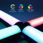 VLOGLITE Full Colorful Handheld Fill Light Stick Live Photography Ambient Light Outdoor Lighting, W200RGB