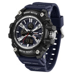 SANDA Men Electronic Watch Outdoor Sports Luminous Watch