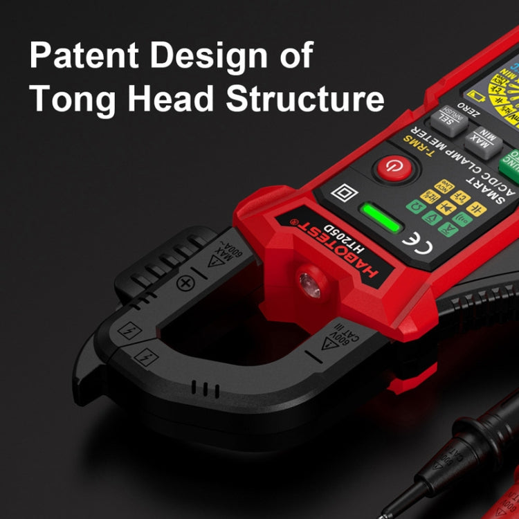 HABOTEST HT205D Clamp Intelligent Anti-Burning Multi-Function High Precision Digital Multimeter, HT205D