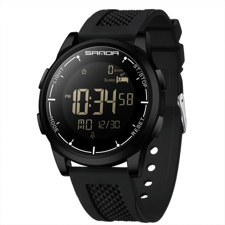 SANDA Student Sports Watch Calorie Counting Electronic Watch Sleep Monitoring Smart Watch