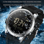 SANDA Student Sports Watch Calorie Counting Electronic Watch Sleep Monitoring Smart Watch