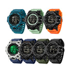 SANDA Outdoor Sports Watch Simple Multifunction Electronic Watch