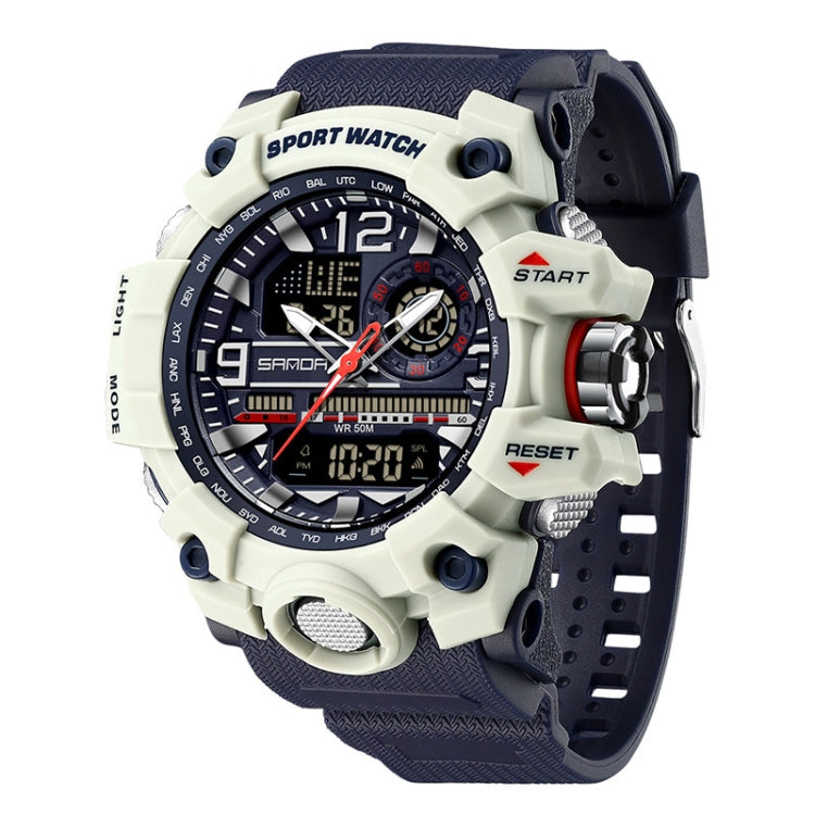 SANDA Student Teenager Electronic Watch Multi-functional Wristwatch