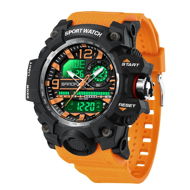 SANDA Student Teenager Electronic Watch Multi-functional Wristwatch
