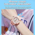 SANDA Couple Electronic Watch Women Personalised Luminous Wristwatch