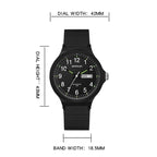 SANDA Medium Double Calendar Electronic Quartz Watch Outdoor Leisure Men Women Students Wristwatch