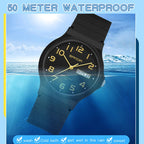 SANDA Medium Double Calendar Electronic Quartz Watch Outdoor Leisure Men Women Students Wristwatch