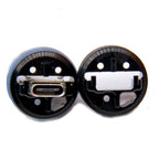 For Meta Quest 3 VR Headset Power Tail Plug Interface Fixing Buckle Metal Material, Power Tail Plug Interface Fixing Buckle