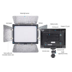 WS-300II Video Fill Light Dual Color Temperature LED Beauty Shooting Light, Single Lamp+US Plug Adapter, Single Lamp+EU Plug Adapter