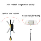 Photography Live LED Fill Light Film And Television Shooting Portrait Soft Video Lighting, W660 Lamp+US Plug Adapter, W660 Lamp+EU Plug Adapter, W660 Lamp+UK Plug Adapter, W480 Lamp+US Plug Adapter, W480 Lamp+EU Plug Adapter, W480 Lamp+UK Plug Adapter